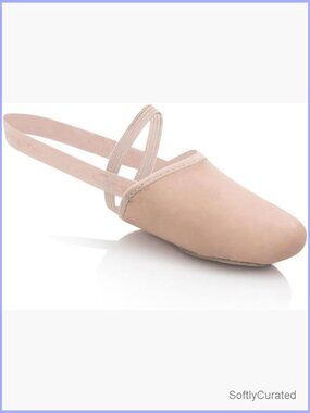 Leather Ballet Dance Pirouette Shoe Half Sole Suede